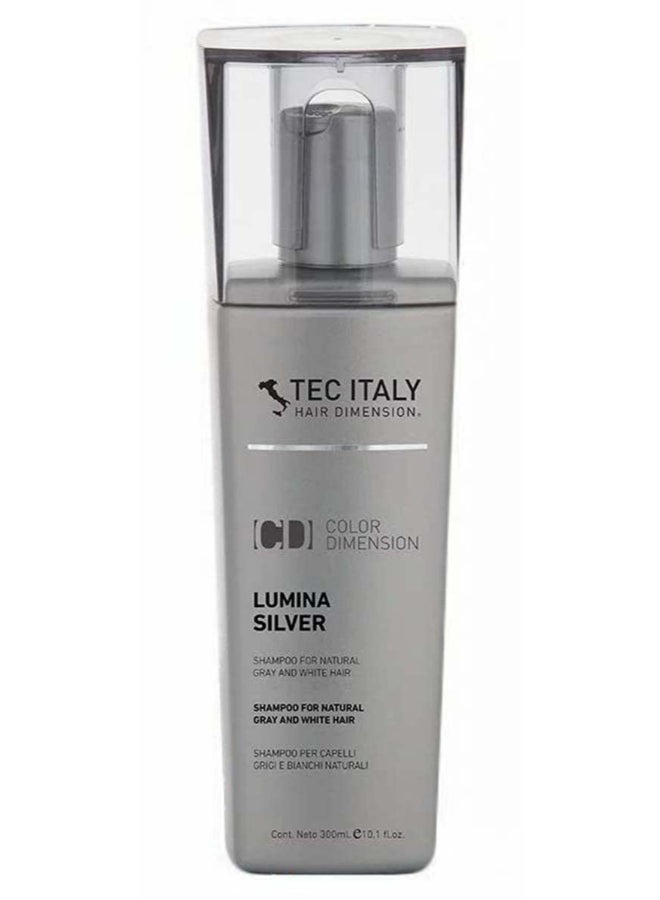 Tec Italy Lumina Silver Shampoo for Natural Gray and White Hair 101 oz Pack of 2 - Image 4