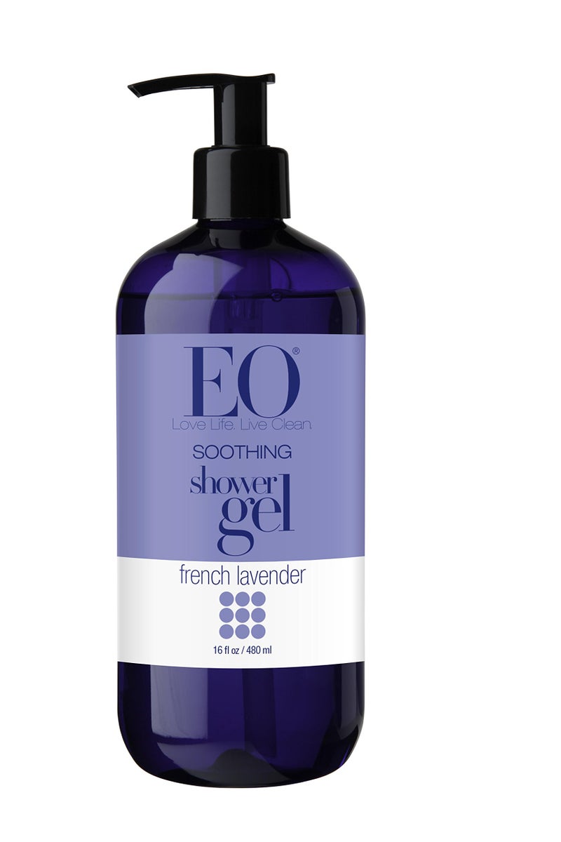 EO Shower Gel French Lavender 16Ounce Bottles Pack of 2