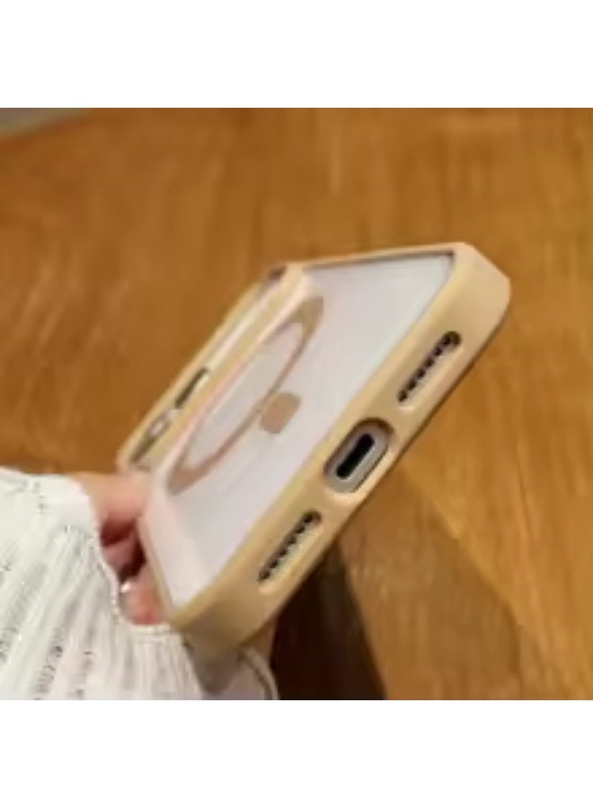 Magnetic Protective Case for iPhone 17 Pro Max/ for MagSafe [Matte Translucent Design with Color Contrasts] [Strong Magnet] 3m Drop Test Anti-Shock Protective Case for iPhone 17 Pro. - Image 3