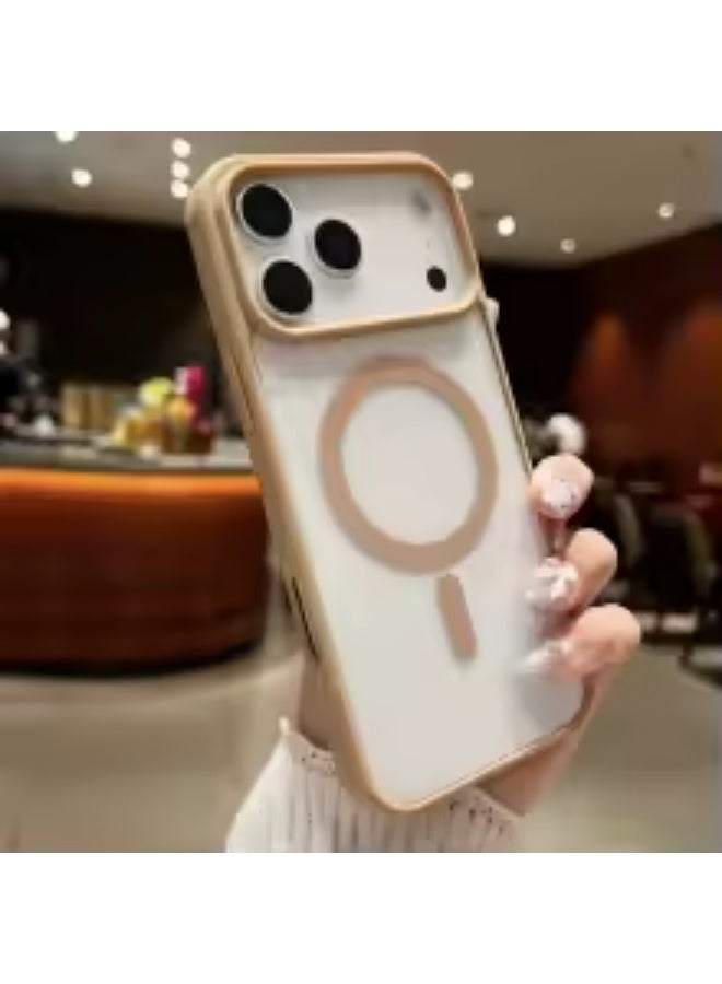 Magnetic Protective Case for iPhone 17 Pro Max/ for MagSafe [Matte Translucent Design with Color Contrasts] [Strong Magnet] 3m Drop Test Anti-Shock Protective Case for iPhone 17 Pro. - Image 1