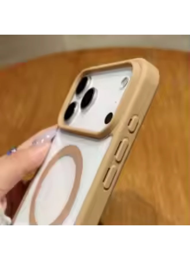 Magnetic Protective Case for iPhone 17 Pro Max/ for MagSafe [Matte Translucent Design with Color Contrasts] [Strong Magnet] 3m Drop Test Anti-Shock Protective Case for iPhone 17 Pro. - Image 4