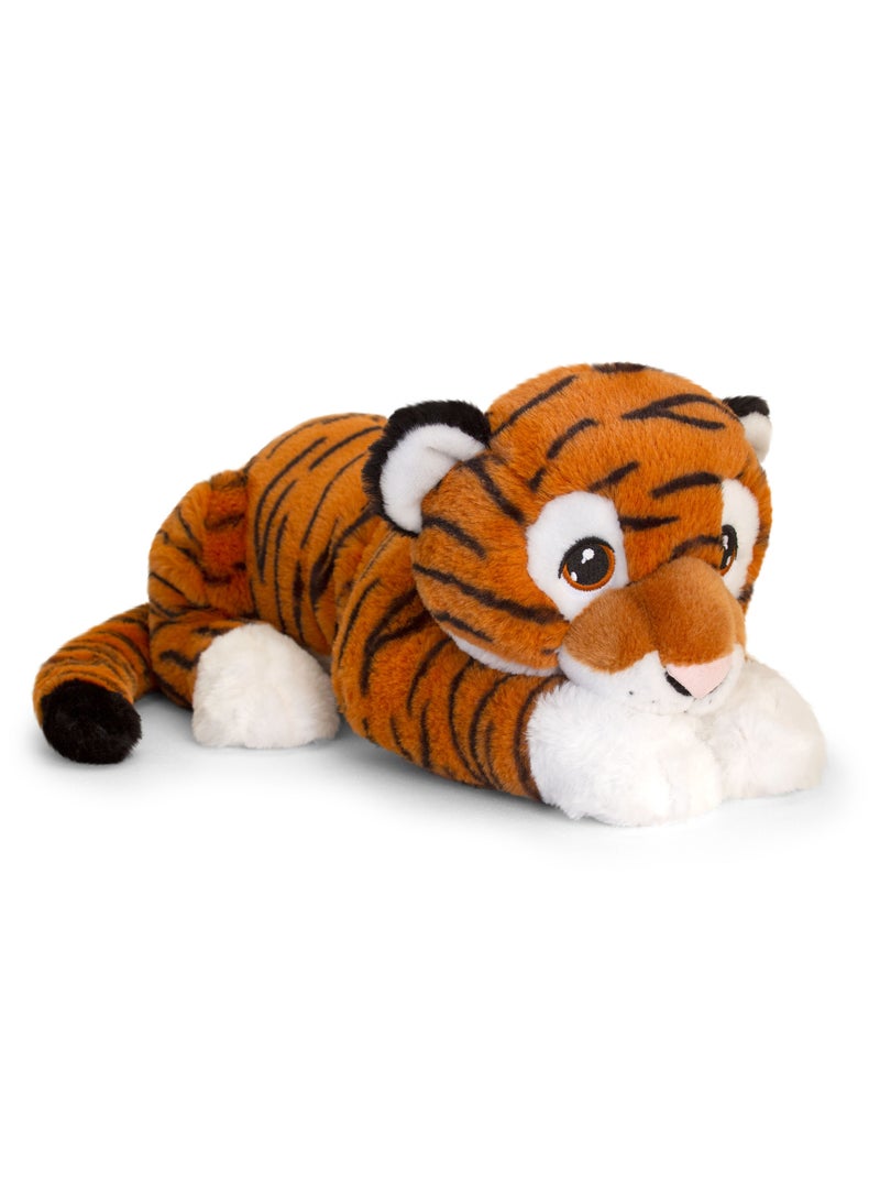 Keel Toys Keeleco Tiger 80cm | Soft Toy | Plush Toy | Gift for Kids and Adults - Image 1