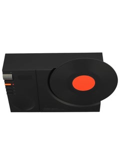 General Turntable Style Speaker Portable BT 5.3 Speaker 1200mAh Versatile USB Rechargeable for Bedroom  - Image 2