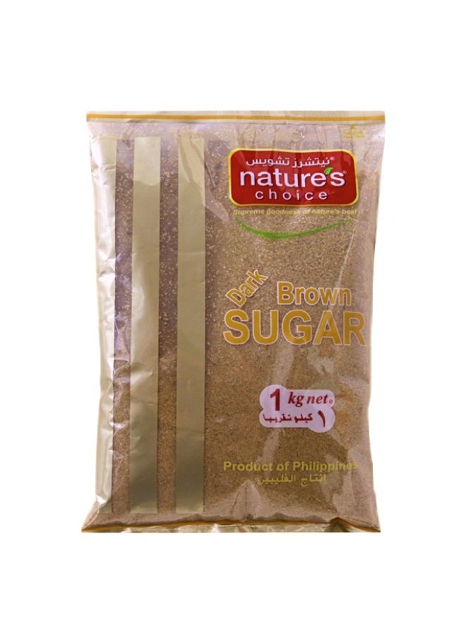Raw Sugar, Dark Brown - 1kg, Mauritius