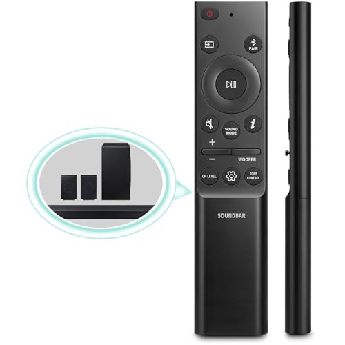 LOUTOC Sound-bar-Remote-for-Samsung Soundbar Speaker System, Replacement Surround Sound Remote Control for Samsung Audio Home Theater - Image 1