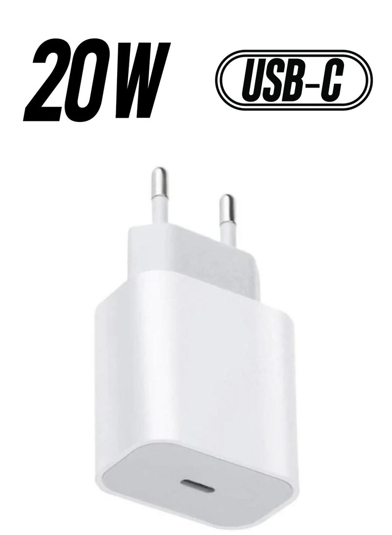 ELTRAZONE 20W Iphone Ipad Fast Charger Apple Usb-c Power Adapters  - Image 1