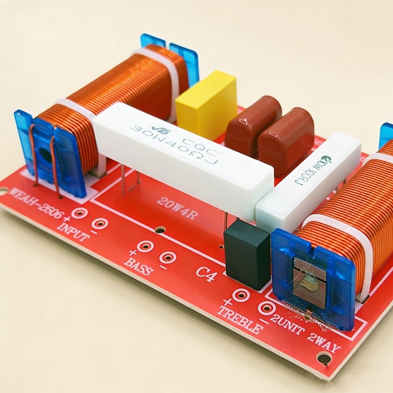 1 Pc 400W Professional Stage Speaker Crossover Two Way High Low Frequency Audio Modification Crossover Network - Image 3