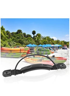 SYOSI Kayak Handle Carry Handles Mount Paddle with Screws and Bungee Cord, Canoe Boat Side Mount Carry Handle, Kayak Carry Handle, Ocean, Rowing Tool, Pescador, Emotion Kayaks Suitcase, 4 Pcs  - Image 3