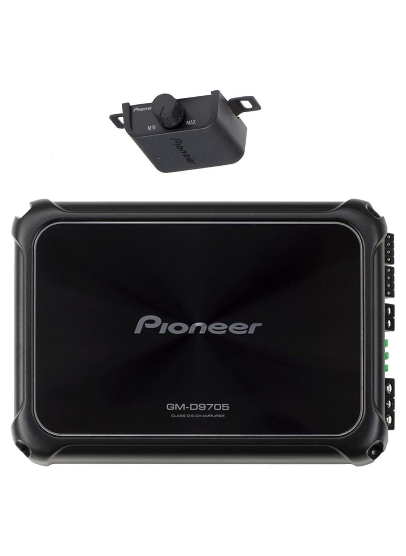 Pioneer - GM-D9705 2000W Max 5-Channel GM Digital Champion Series Class-D Car Audio Stereo Amplifier With Wired Bass Boost Remote - Image 1