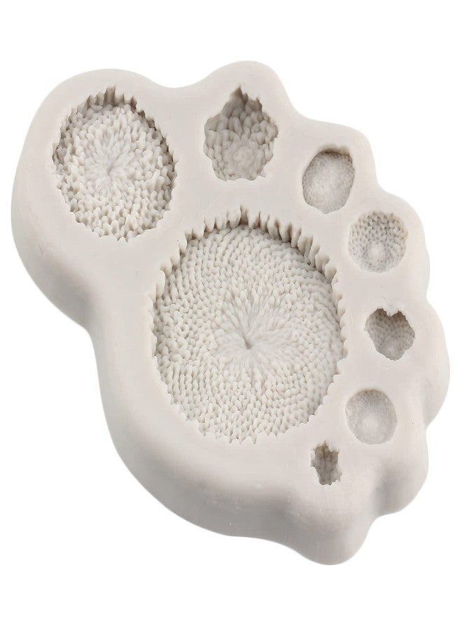 MINFEIDMS Sunflower Fondant Molds Sunflower Stamen Silicone Mold For Cake Decorating Cupcake Topper Candy Chocolate Gum Paste Polymer Clay Set Of 1 - Image 5