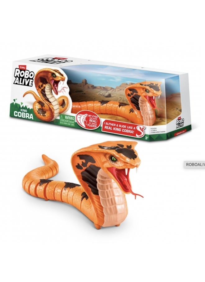 ZURU Robo Alive Series 1 King Cobra Robotic Figure (44.5 cm)  - Image 2