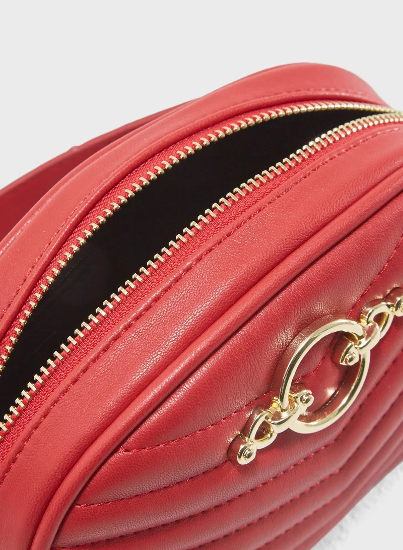 TOPSHOP Quilted Waist Bag
