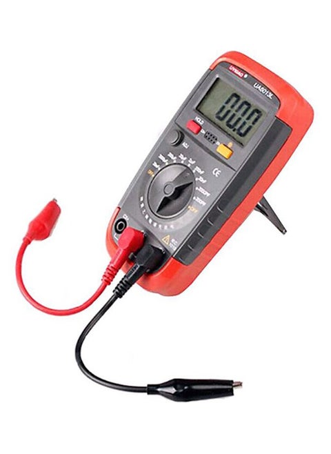Digital LCD Capacitor Measurement Tester Red/Grey 30cm