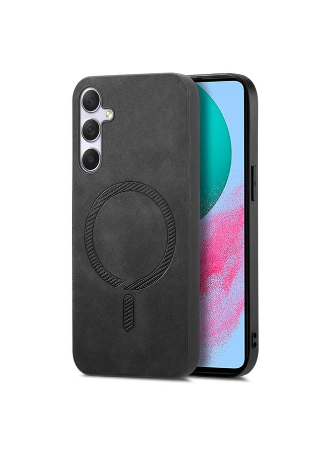 اس-توب جراب لهاتف Samsung Galaxy M54 / F54 5G بلون سادة ريترو ماجسيف غطاء خلفي من البولي يوريثان - Image 1