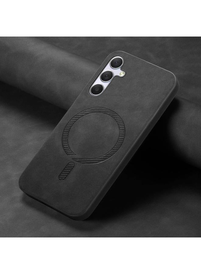 اس-توب جراب لهاتف Samsung Galaxy M54 / F54 5G بلون سادة ريترو ماجسيف غطاء خلفي من البولي يوريثان - Image 4