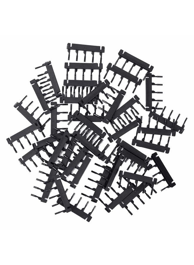 Sqailer C-shaped Buckle for 2nd Generation 6D Hair Extensions Machine, Human Hair No-Trace Hair Extensions Kit Tool (40pcs) connect  - Image 1