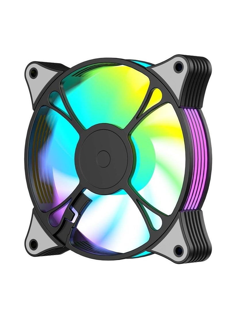 هافيت مروحة RGB Gamenote F2095 120mm RGB - 1800 دورة في الدقيقة - Image 3