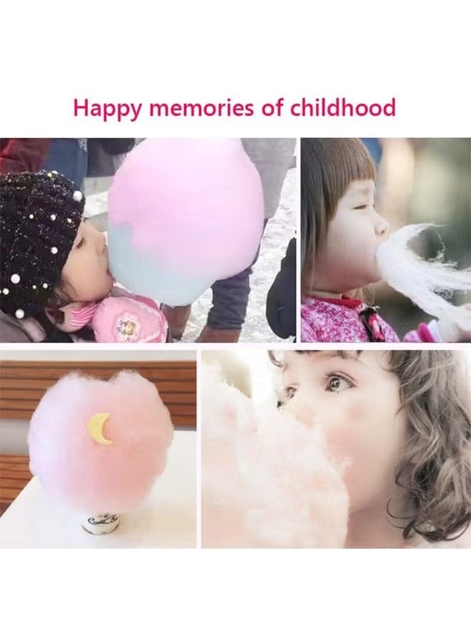 تايجر Portable Pink Cotton Candy Machine 500W Electric Candy Floss Maker with Stainless Steel Bowl, PP Housing, DIY Sweet Dessert Maker for Home, Birthday Parties and Family Fun - Image 3