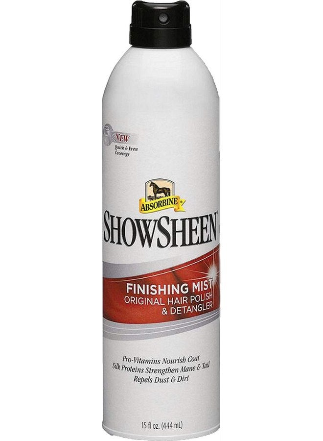 Absorbine ShowSheen Finishing Mist, Streak-Free Shine, 15oz