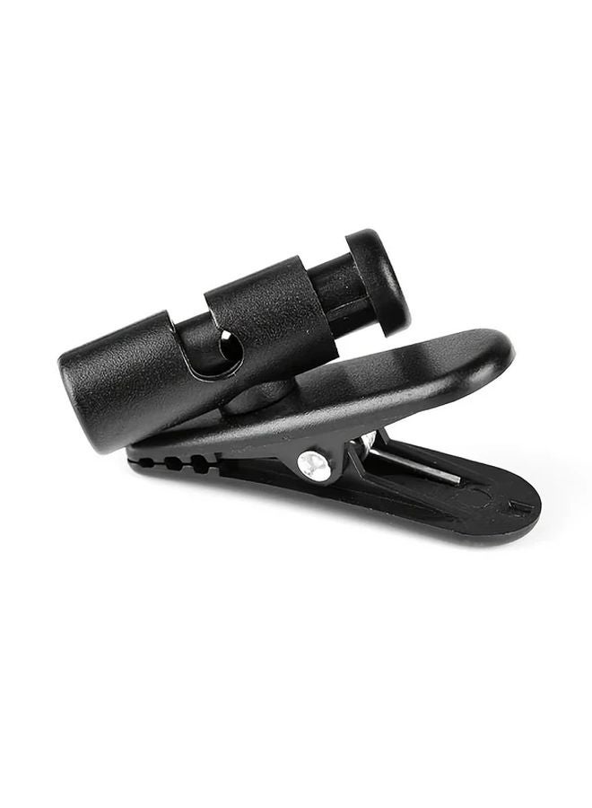 1 قطعة حامل كابل سماعة الأذن القابل للدوران، مثبت بلاستيكي على الباب، مشبط سماعة الرأس سهل التركيب - Image 1