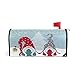 senya senya Home Garden Christmas Happy Gnomes Magnetic Mailbox Cover Standard  - Image 2