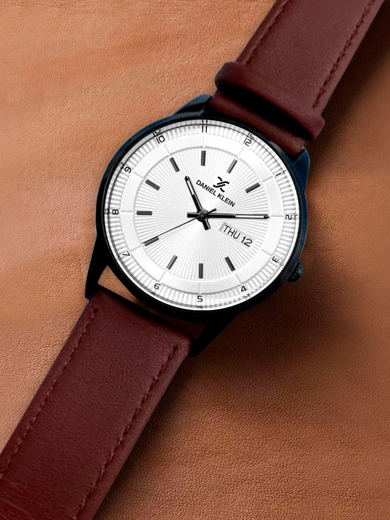 Daniel Klein Premium Men Silver Dial Analogue Watch - Image 2
