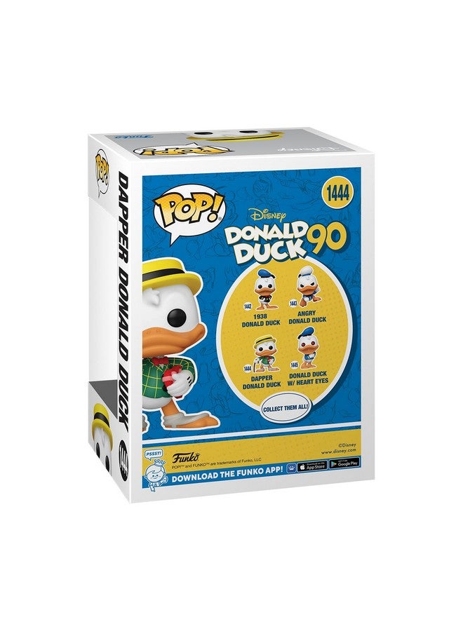 Funko Pop Disney: Donald Duck 90th Anniversary - Dapper Donald Duck - Collectable Vinyl Figure - Gift Idea - Official Merchandise - Toys for Kids & Adults - Cartoon/Animation Fans - Image 3