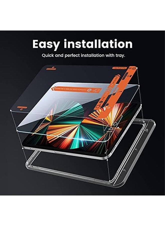 Screen Protector Compatible With Ipad Mini 6 8.3 In 6Th Generation 2021 2 Pack Tempered Glass Screen Protector Hd Clear Scratch Resistant With Easy Installation Frame Ipad Mini 8.3 In