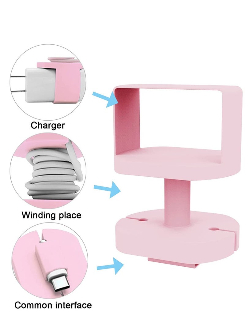 KASTWAVE 2 in 1 Silicone Charger Protector, 3 Pack Data Cable Winder Anti-Break Protection Cable Storage, 18W/20W Charger Silicone Protective Case, for 12/13/14 Charger, Charger Accessory for Travel Home - Image 3