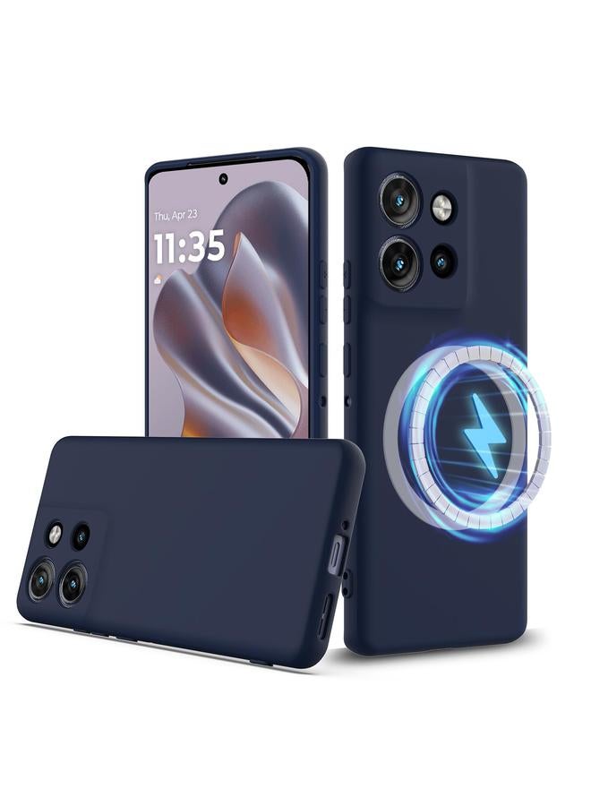 S-TOP Case For Motorola Edge 50 Neo / Moto S50 Shockproof Silicone Magsafe Phone Case - Image 1