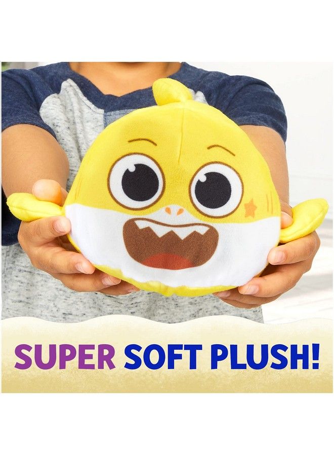 WowWee Baby Shark Big Show! Reversible Plush Baby Shark Turns Into Super Shark Flip Plushie Toys For Toddlers - Image 5