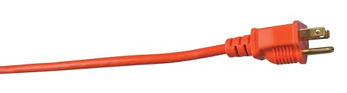 Spark Heavy Duty Outdoor vinyl Power Extension Cord SJTW, Orange, 16/3, 100 FT. - Image 4