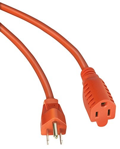 Spark Heavy Duty Outdoor vinyl Power Extension Cord SJTW, Orange, 16/3, 100 FT. - Image 2
