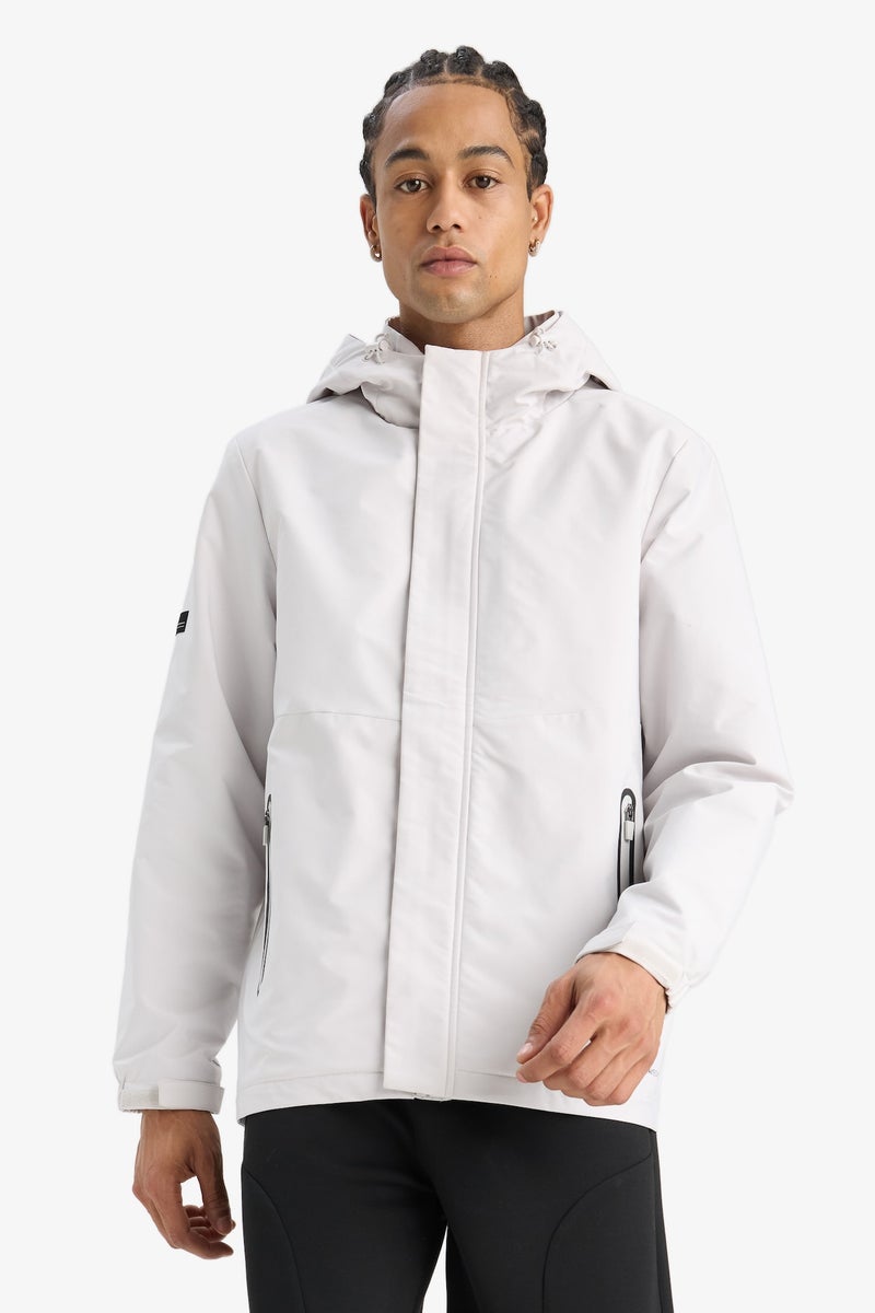 DeFactoFit Regular Fit Hooded Waterproof Rain Jacket - Image 3