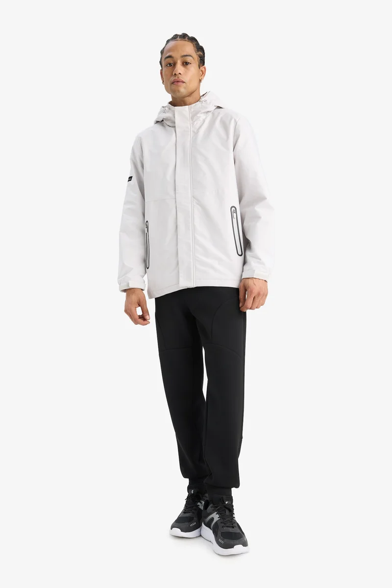 ديفاكتو DeFactoFit Regular Fit Hooded Waterproof Rain Jacket