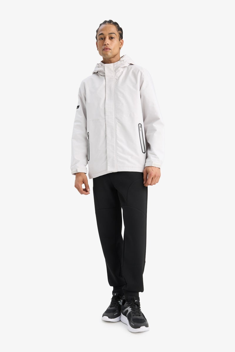 DeFactoFit Regular Fit Hooded Waterproof Rain Jacket - Image 2