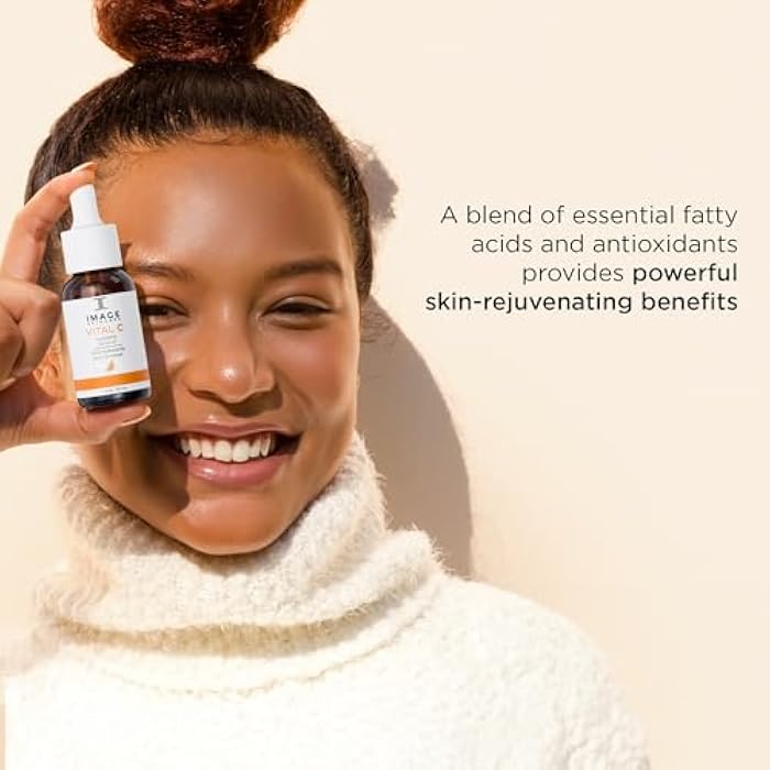 IMAGE Skincare, VITAL C Hydrating Facial Oil with Argan, Grape Seed and Sea Buckthorn Oils, 1 fl oz - Image 4