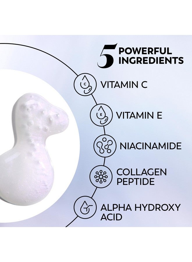 Olay Super Serum Trial Size 5-in-1 Lightweight Resurfacing Face Serum, 0.4 fl oz, Smoothing Skin Care Treatment with Niacinamide, Vitamin C, Collagen Peptide, Vitamin E, and AHA - Image 4