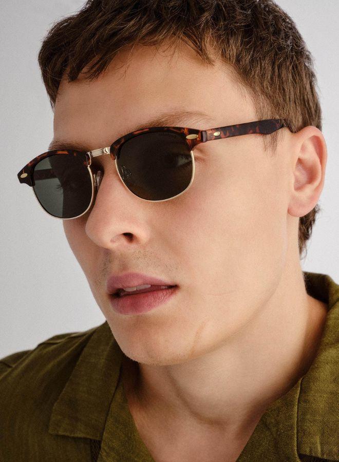 Solarized Retro Combo Glasses– Stylish Classic Eyewear - Lightweight, Durable, Trendy Retro Frames for Everyday Use, Fashion, and Parties - Image 2