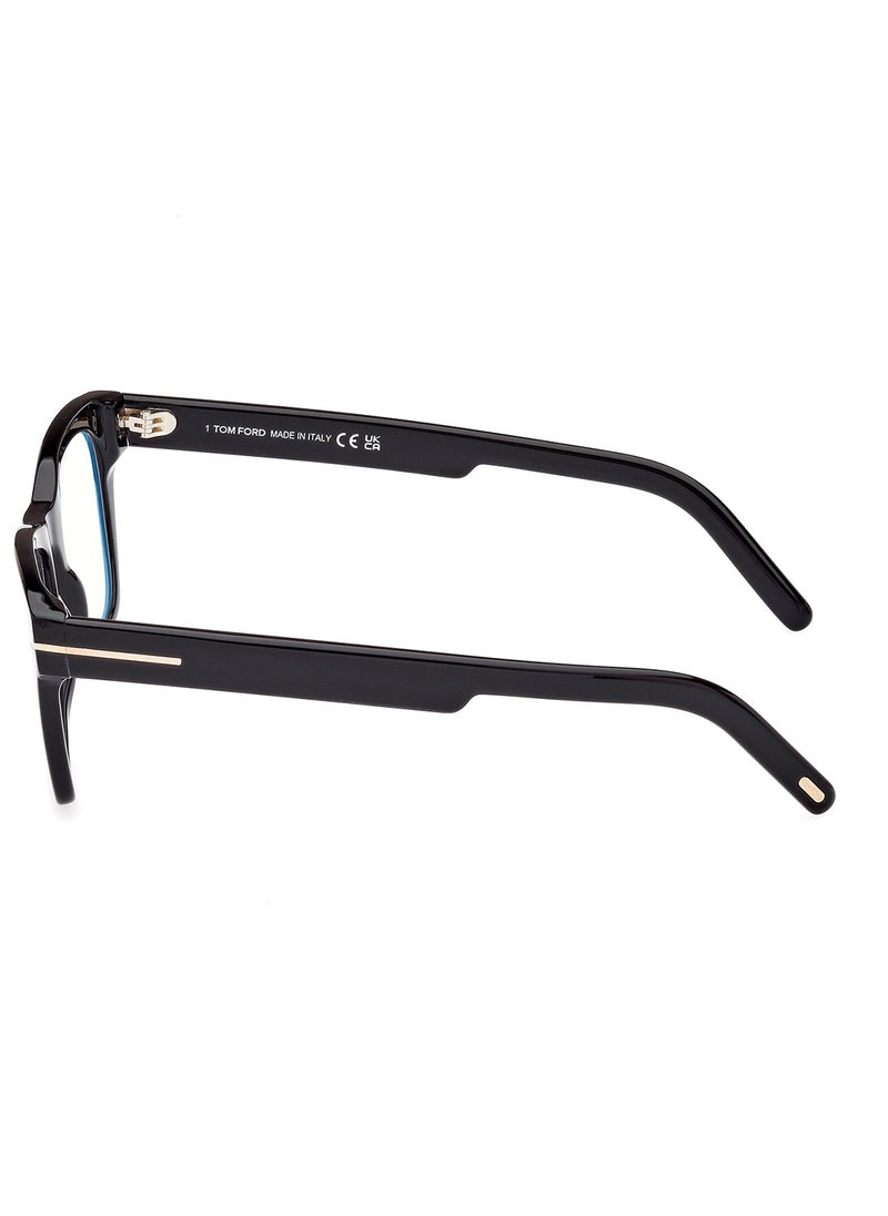 TOM FORD Men's Square Shape Resin Eyeglass Frames - FT5886-B00150 - Lens Size: 50 Mm  - Image 4