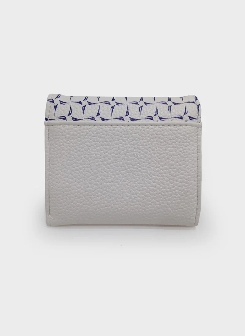 NAUTICA  ELLA Tri-Fold Monogram Wallet for Women | Best Price UAE