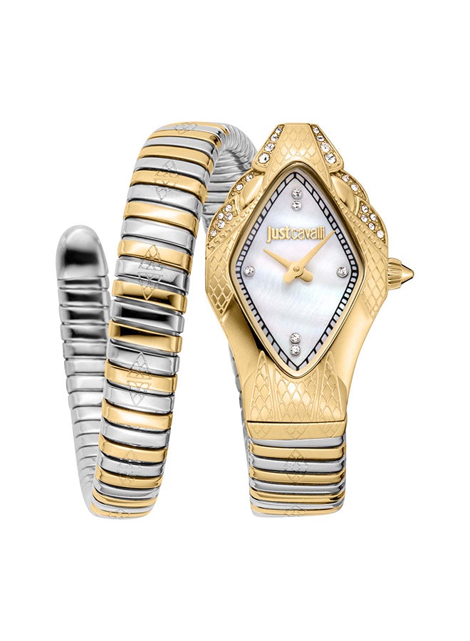 Just Cavalli Lady Snake Ferocious JC1L306M0065 - Stainless Steel Female Quartz 2 hands - Image 1