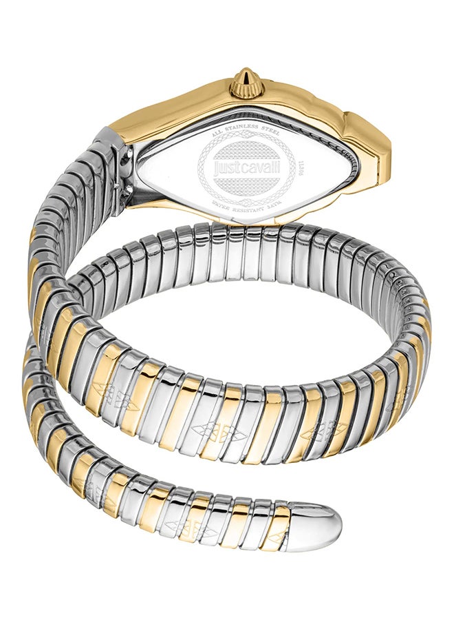 Just Cavalli Lady Snake Ferocious JC1L306M0065 - Stainless Steel Female Quartz 2 hands - Image 3