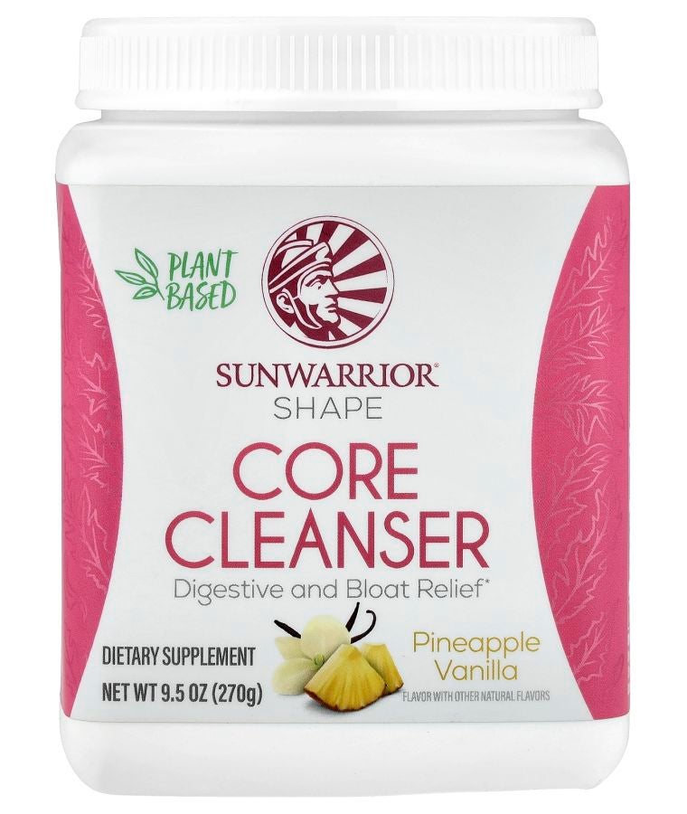 Sunwarrior Shape Core Cleanser Pineapple Vanilla 9.5 oz (270 g)