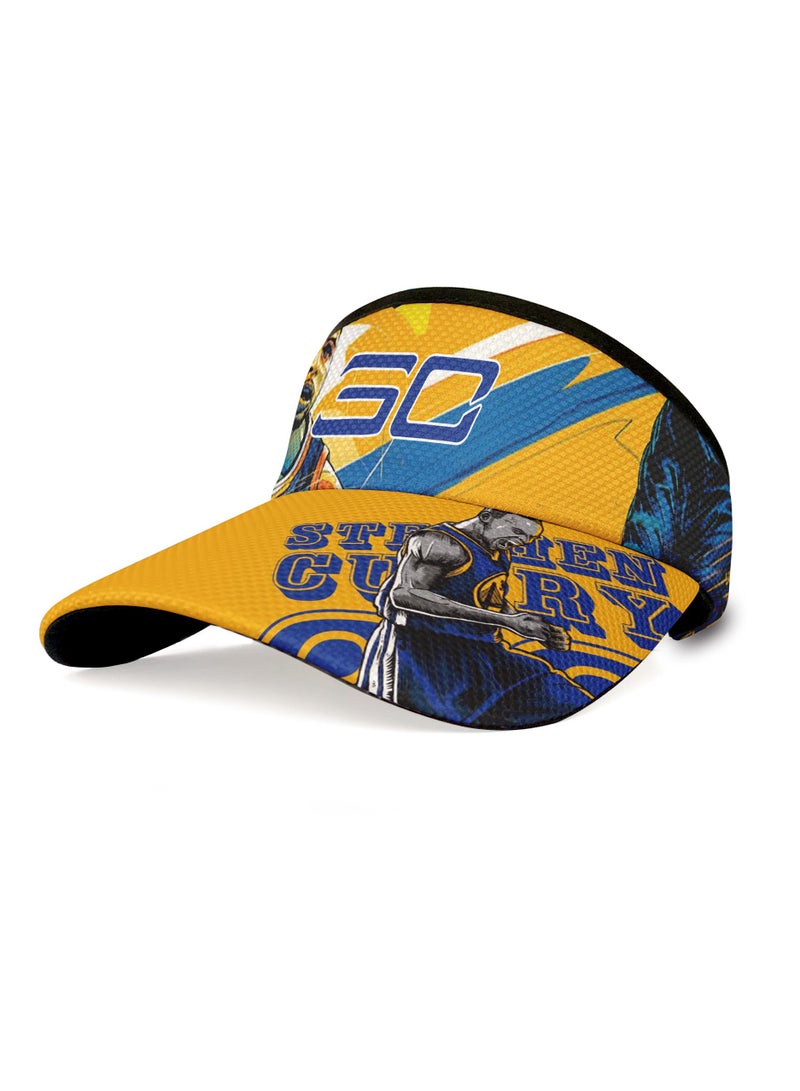 KUYING Summer Sunscreen Open Cap Basketball Fans Outdoor Sports Sunshade Open Cap Baseball Hat