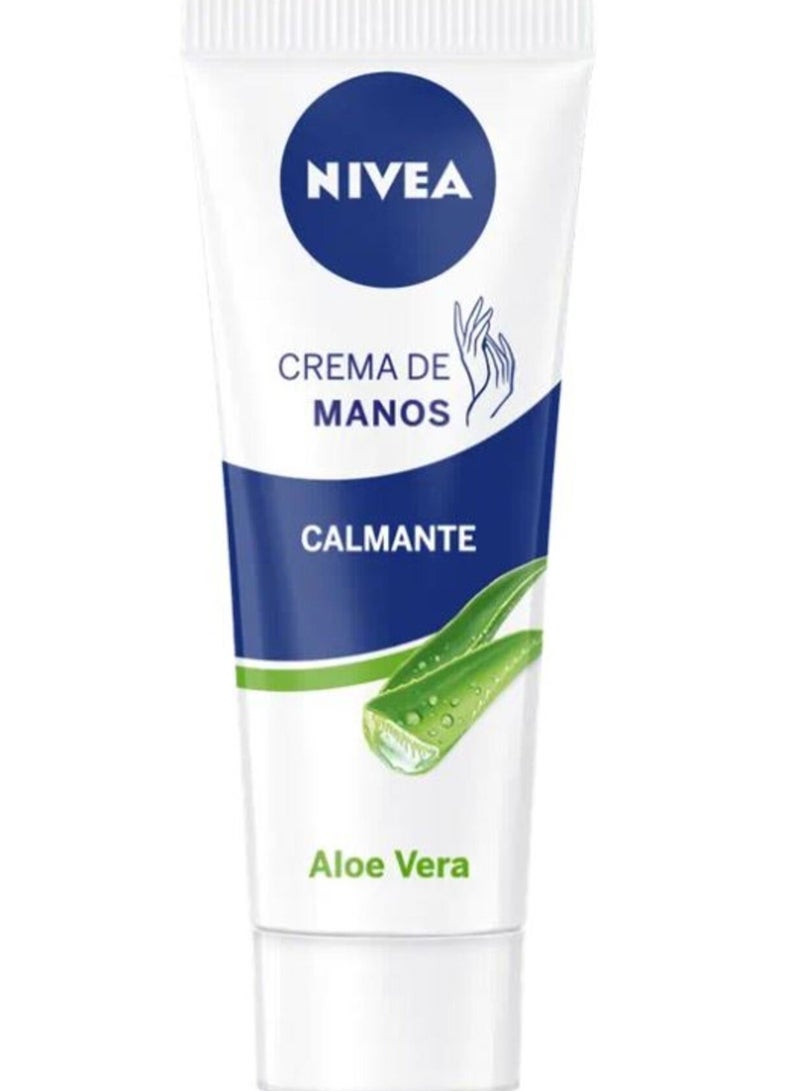 Nivea Soothing hand cream with aloe vera extract 100ml - Image 1