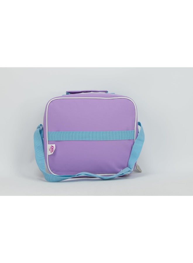 SunCe My Little Pony Insulated Zipper Closure Lunch Tote Purple and Blue 9.05 x 3.54 x 10.63 Inch SUNS-2251MLO  - Image 4