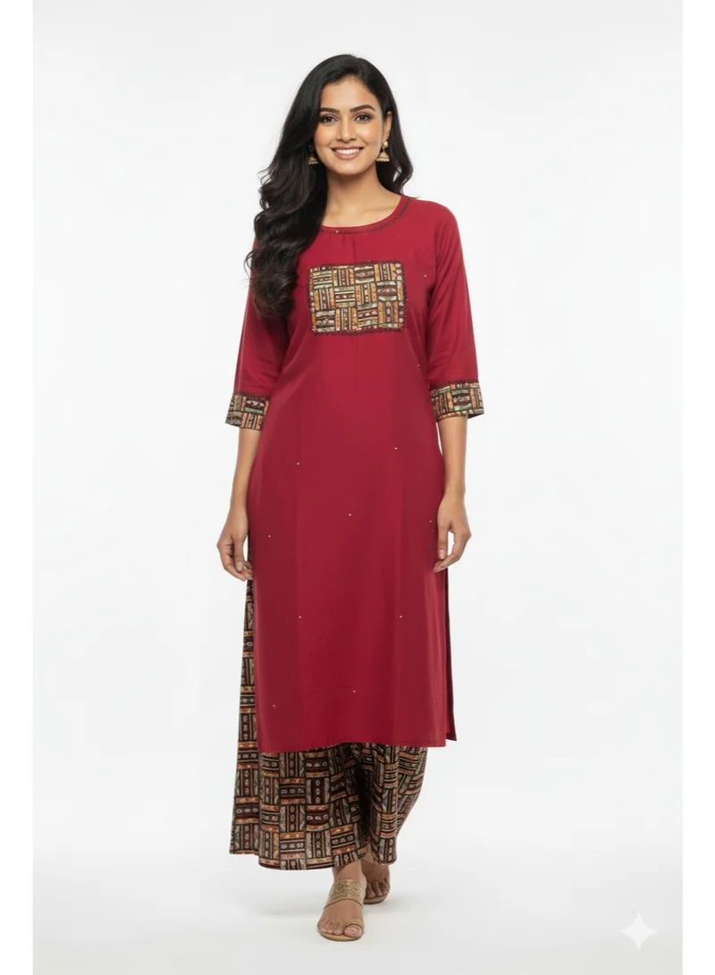 Elegant Cotton Coord Salwar Set – Perfect for Summer Office & Casual Wear