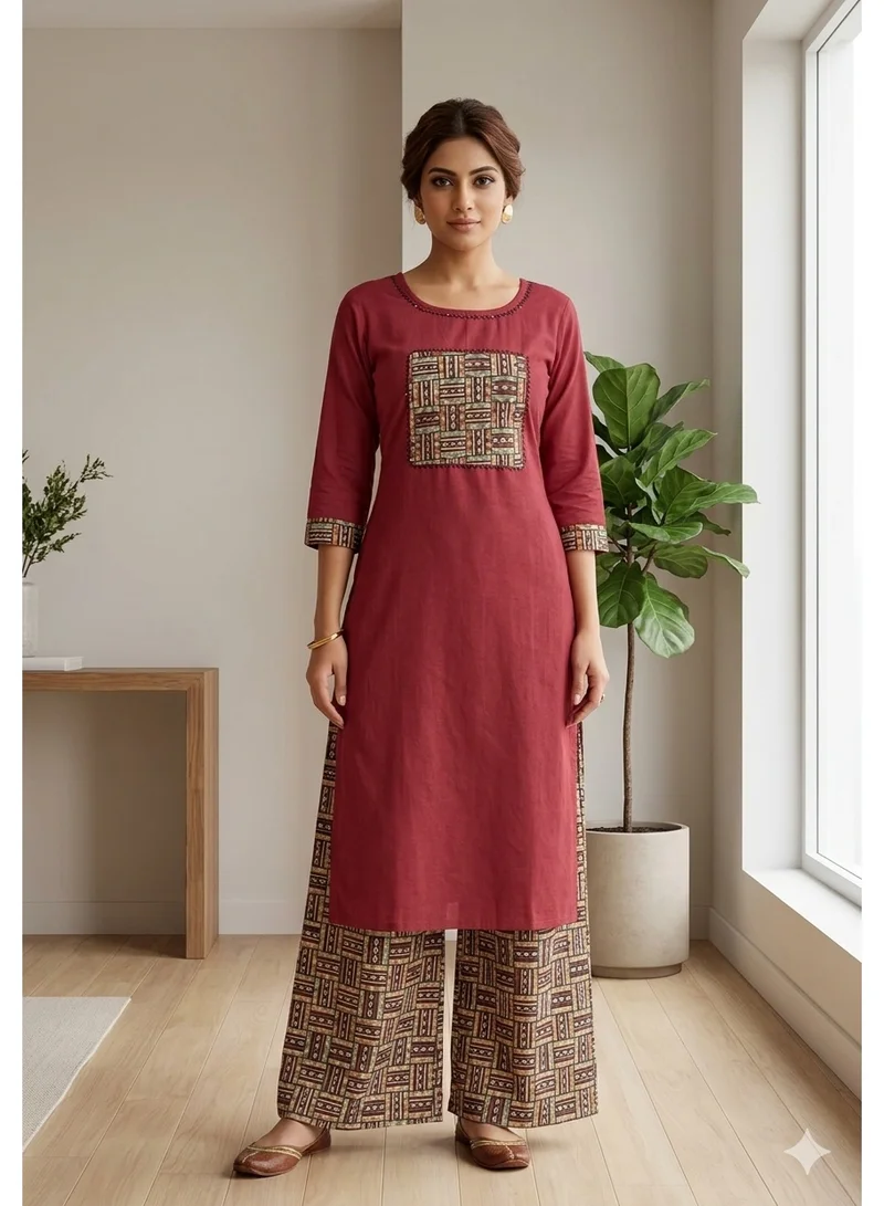 THUGFIT  Elegant Cotton Coord Salwar Set – Perfect for Summer Office & Casual Wear for Women | Best Price UAE