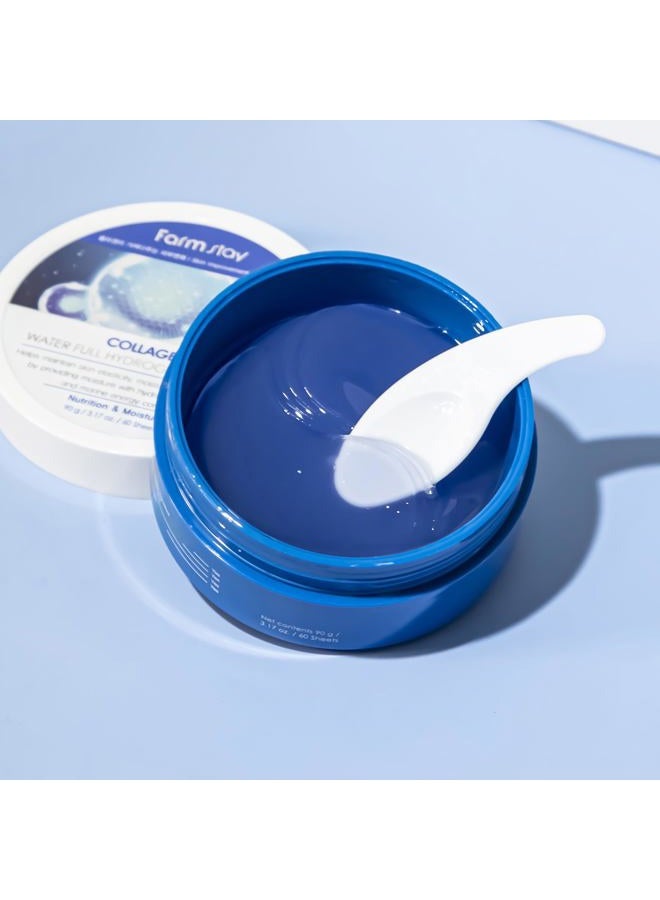 now Collagen Water Full Hydrogel Eye Patch - Hydrating Under Eye Mask with Collagen - Refreshes Tired Undereyes - Promotes Collagen Production - 60 pc  - Image 4